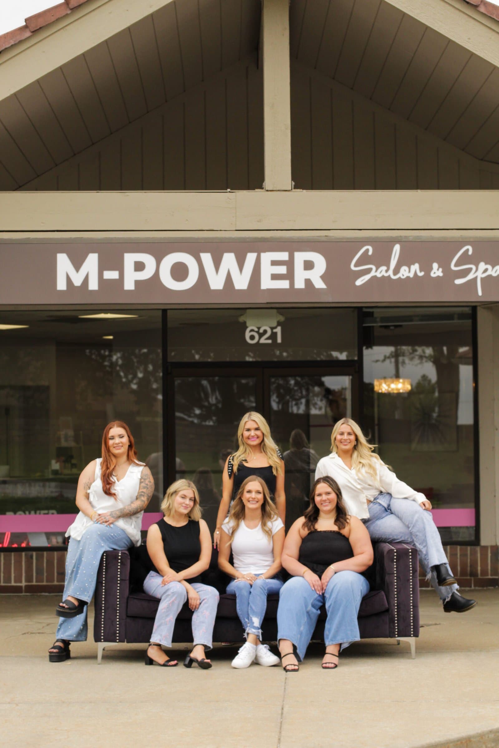 M-Power Salon & Spa storefront in Lee's Summit, MO